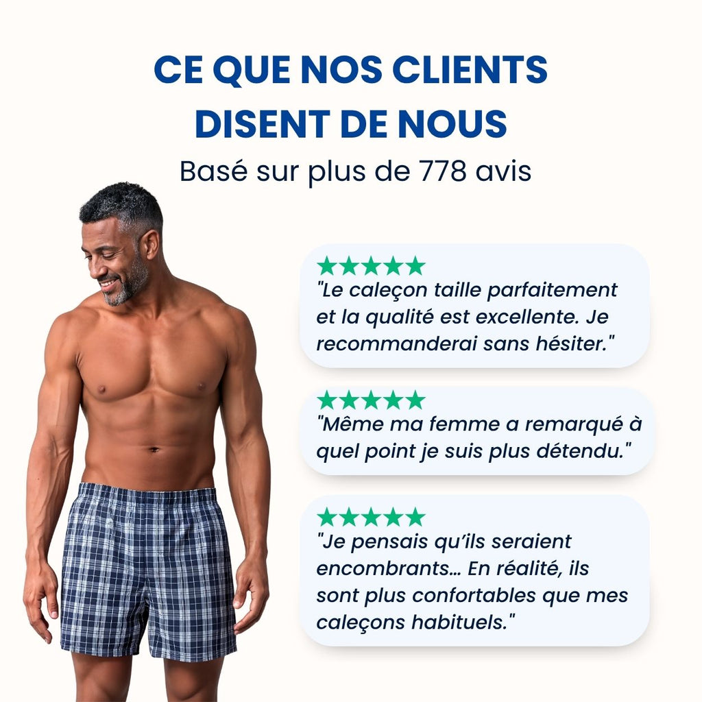 Caleçon ultra-absorbant Homme