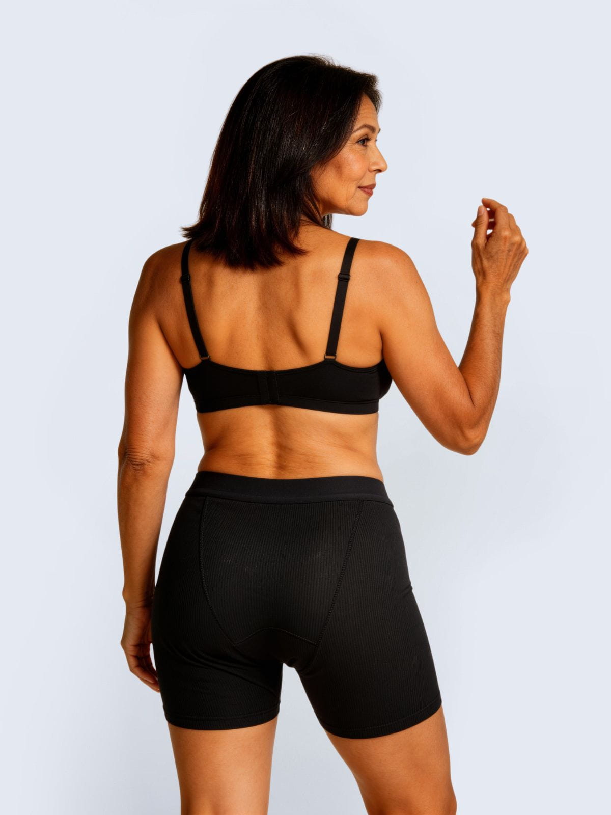 Boxer côtelé absorbant Femme