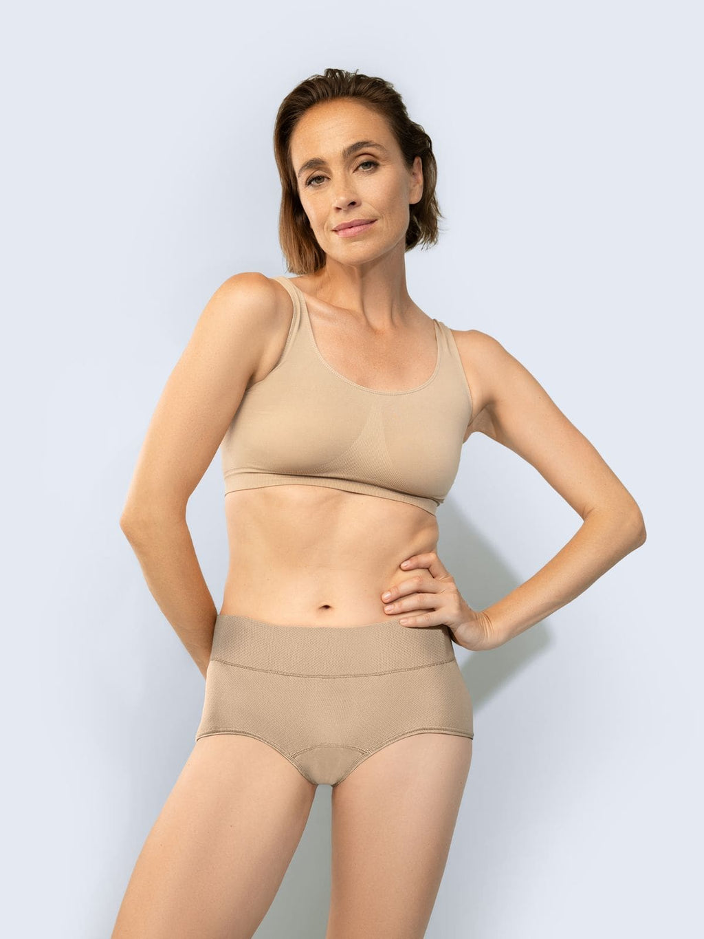 Culotte taille haute classique absorbante