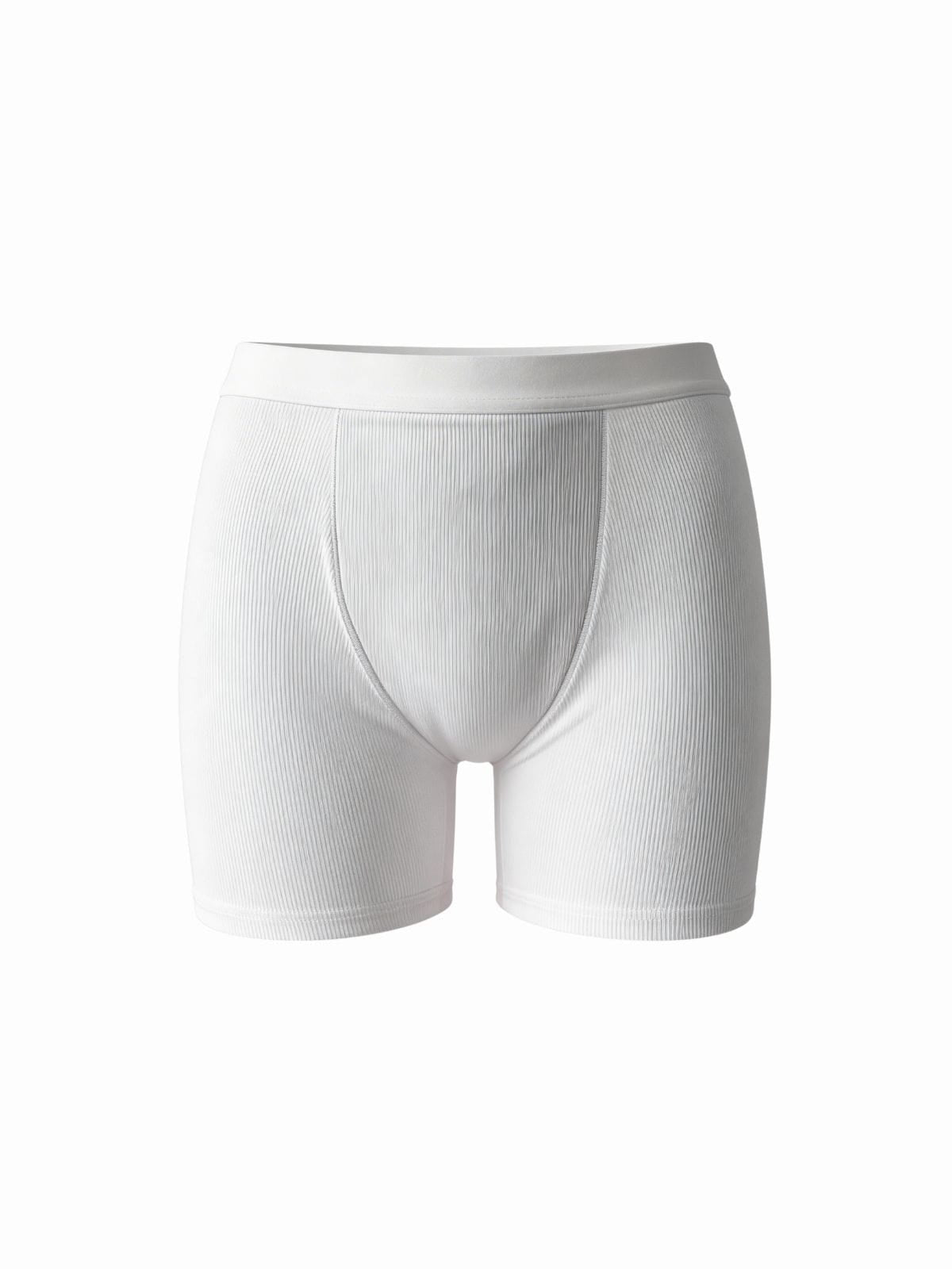 Boxer côtelé absorbant Femme