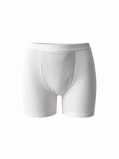 Boxer côtelé absorbant Femme