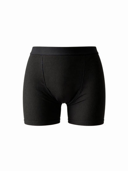 Boxer côtelé absorbant Femme