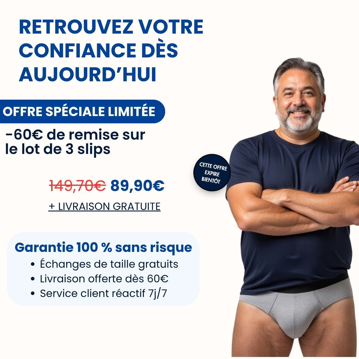 Slip ultra-absorbant Homme