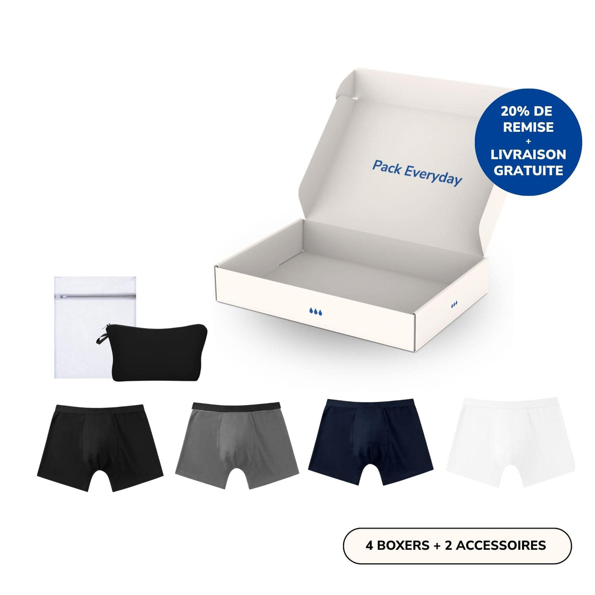 Pack Everyday - Boxer Homme