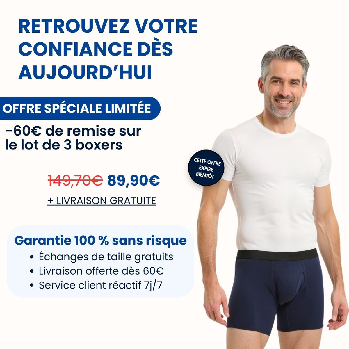Boxer ultra-absorbant Homme
