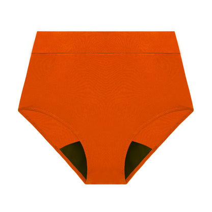 Bas de maillot taille haute absorbant