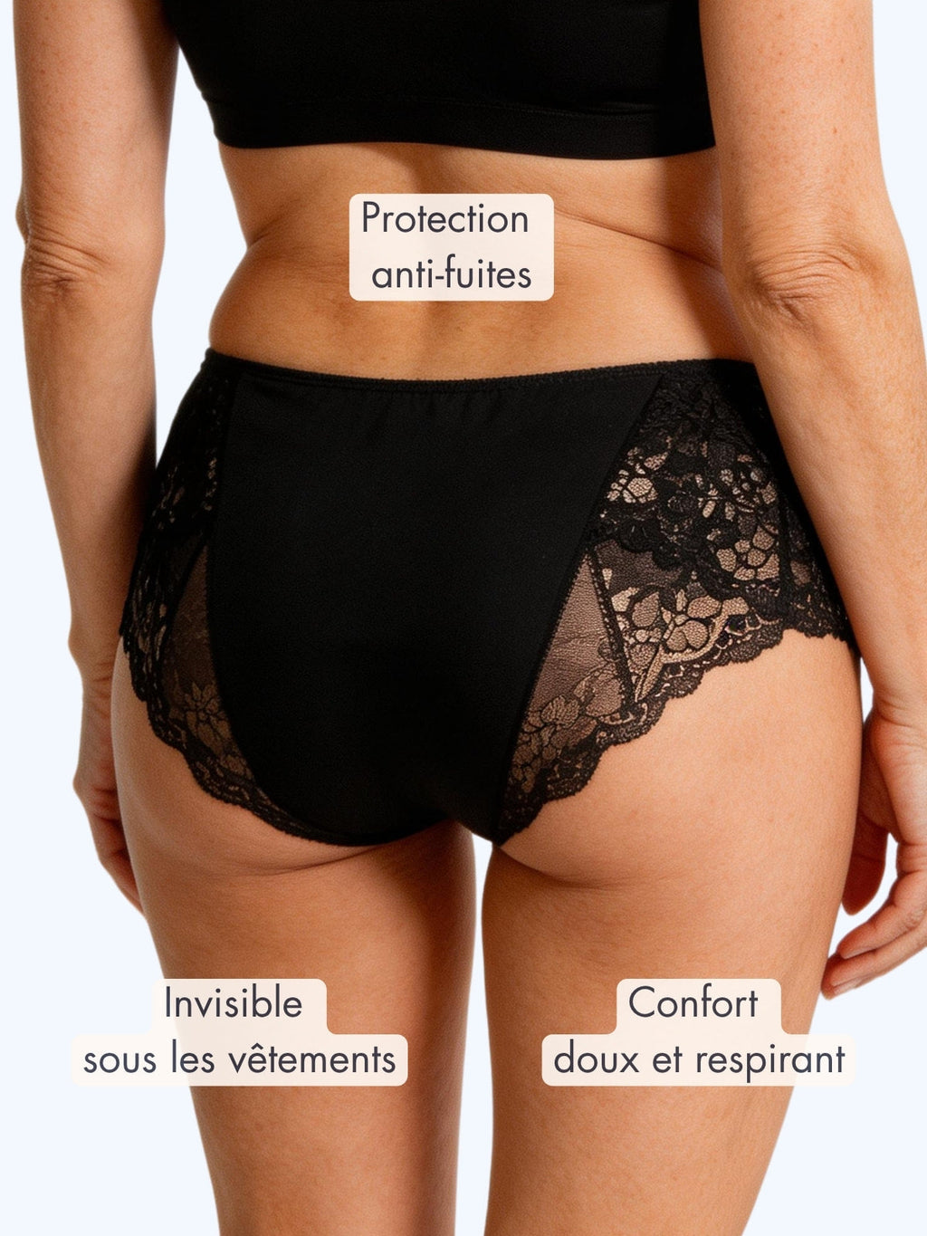 Culotte Julia dentelle absorbante