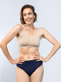 Culotte taille haute ultra-absorbante