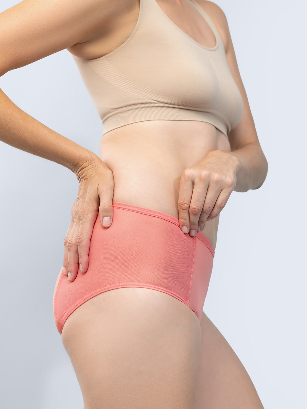 Culotte taille haute absorbante