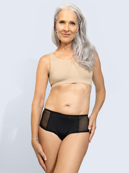 Culotte taille haute absorbante
