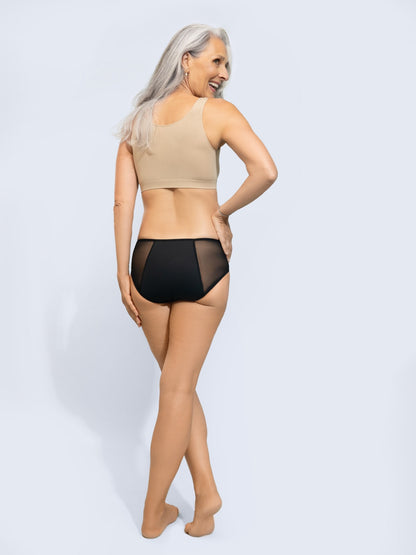 Culotte taille haute absorbante