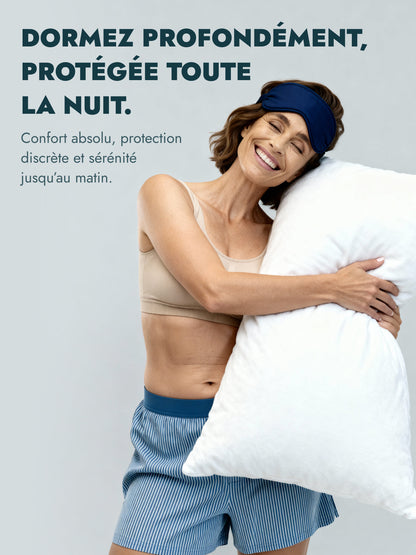 Caleçon de pyjama absorbant Femme