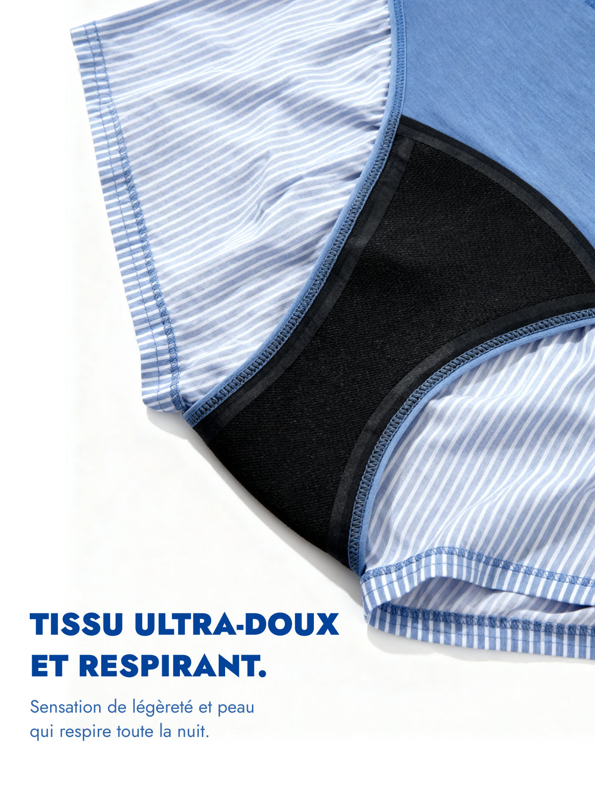 Caleçon de pyjama absorbant Femme