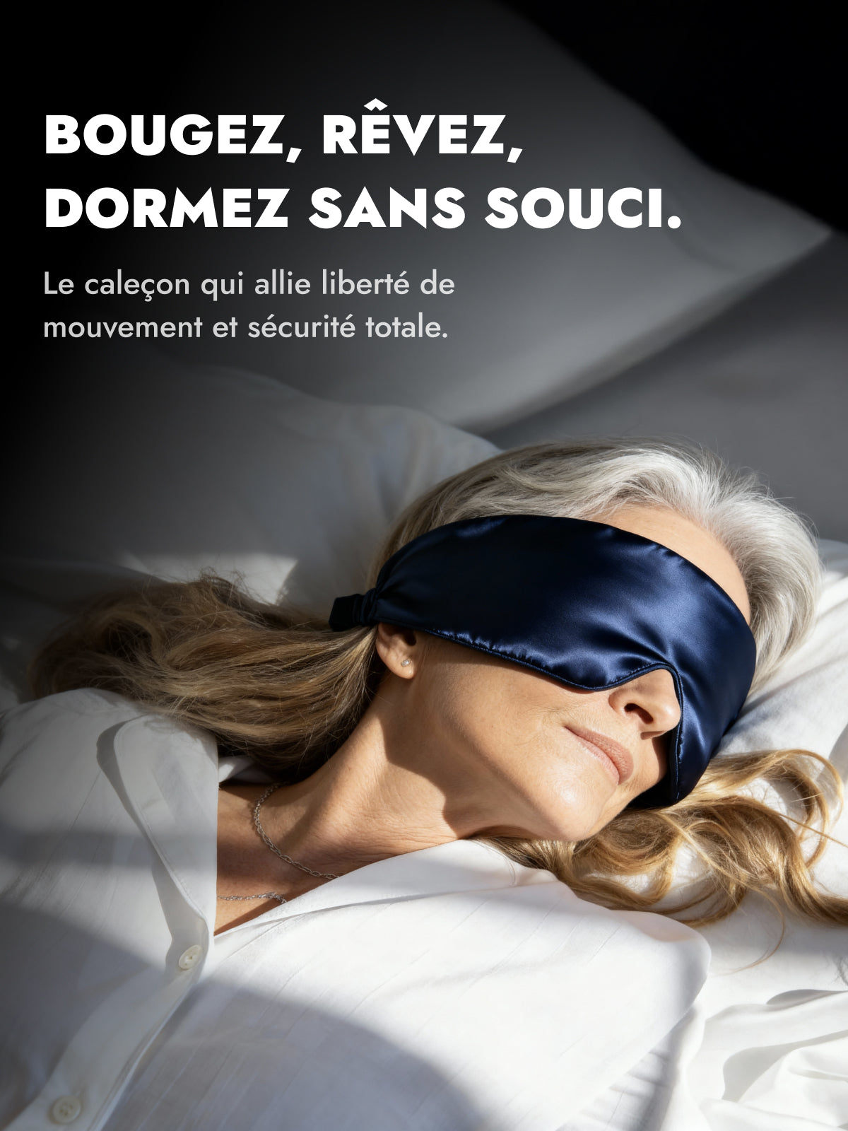 Caleçon de pyjama absorbant Femme