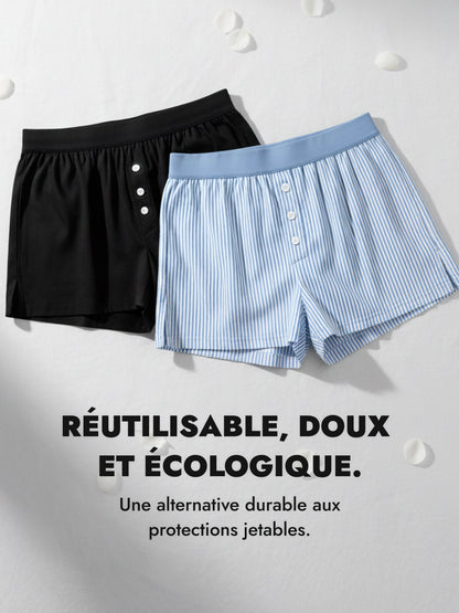Caleçon de pyjama absorbant Femme