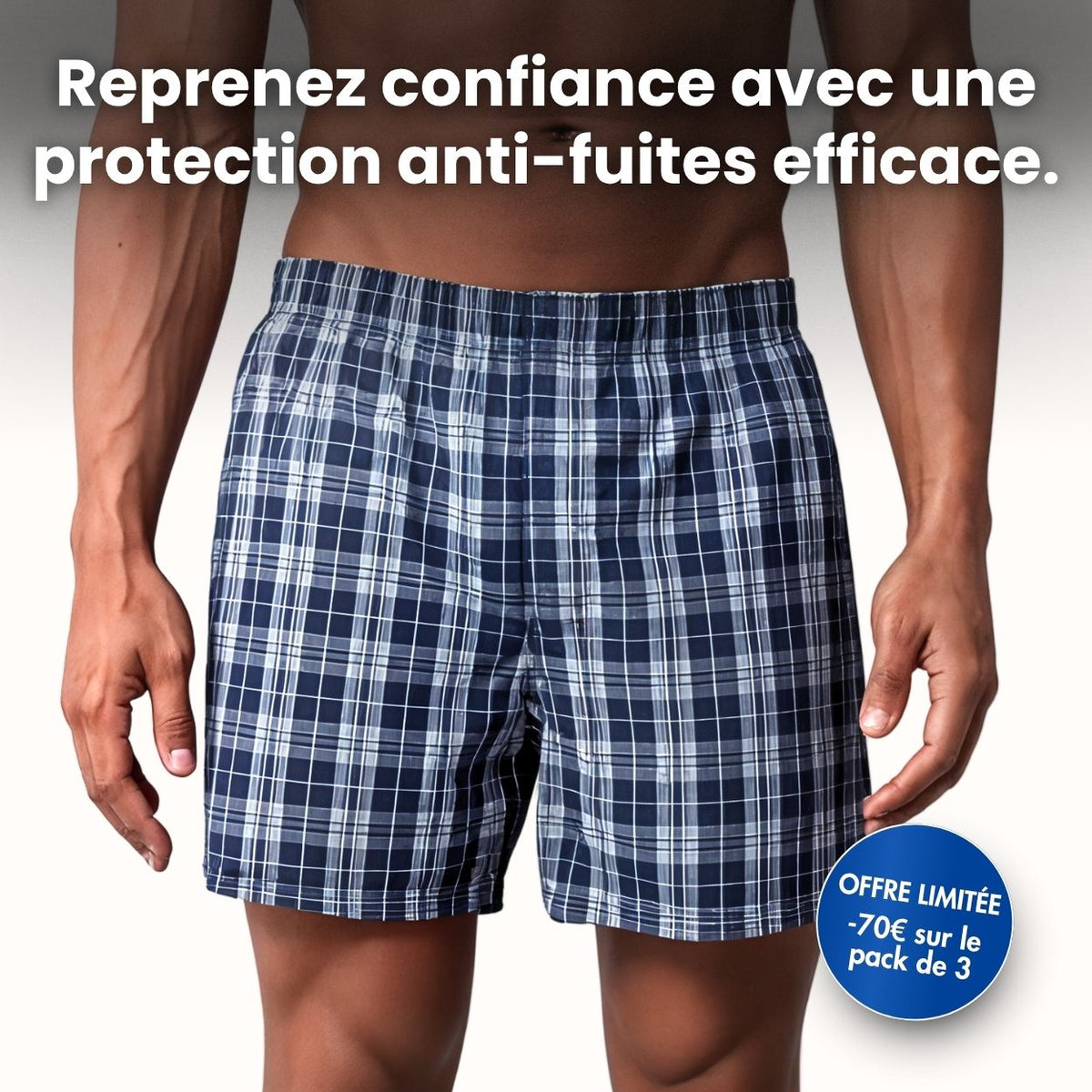 Caleçon ultra-absorbant Homme