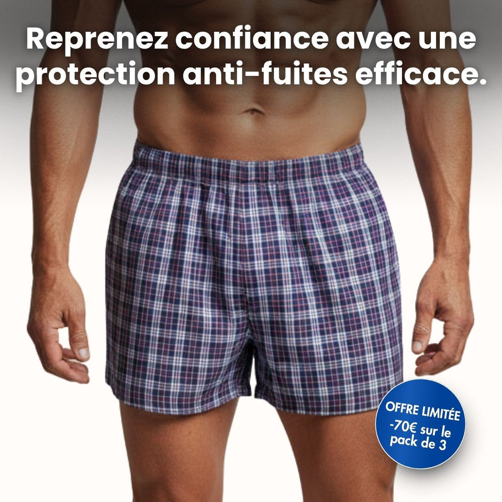 Caleçon ultra-absorbant Homme