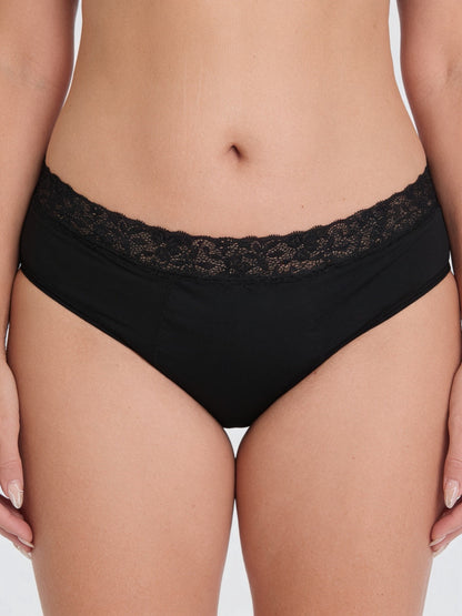 Culotte dentelle festonnée absorbante